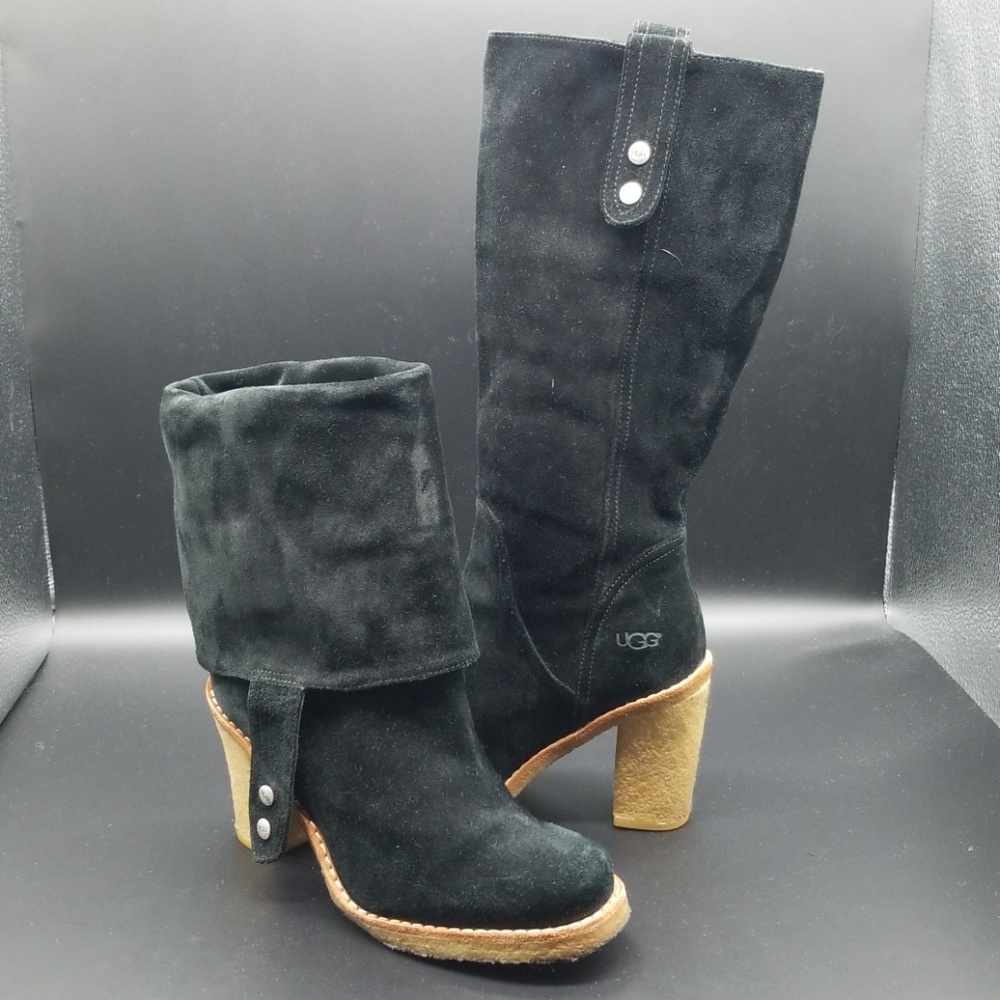 UGG AUSTRALIA JOSIE BLACK BOOT